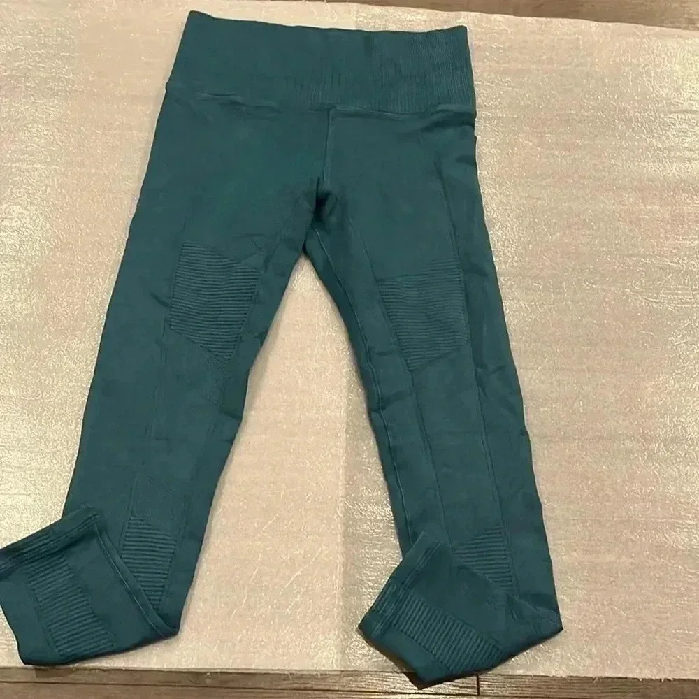 [S]Vintage  AVOCADO Women Leggings Full-Length